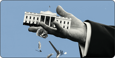 White House architecture representing stable investment analysis